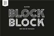 Block Typeface, a Font by Studio Bayley (Thumbnail 1 of 5)