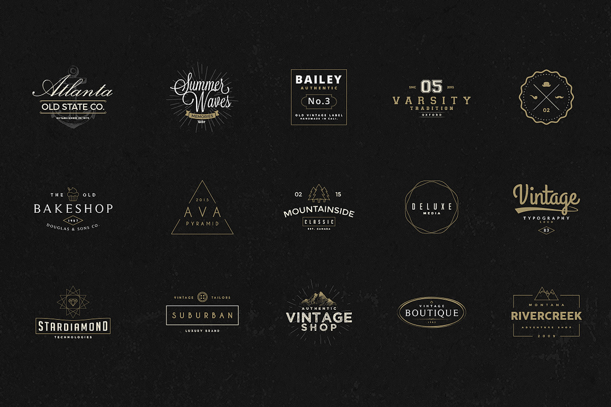 1500 Logos Bundle Collection, a Branding & Logo Template by Graphicdome (Photo 118 of 185)
