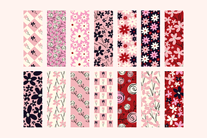 Floral Bookmark Printable