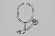Stethoscope, an Object 3D Model by fahad121 (Thumbnail 6 of 7)