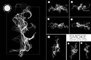 Transparent Smoke PNG & PSD Pack, a Texture Graphic by MRI STUDIO (Thumbnail 1 of 14)