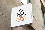 Bold Fitness Logo Template, a Branding & Logo Template by YUDesignStore (Thumbnail 4 of 7)