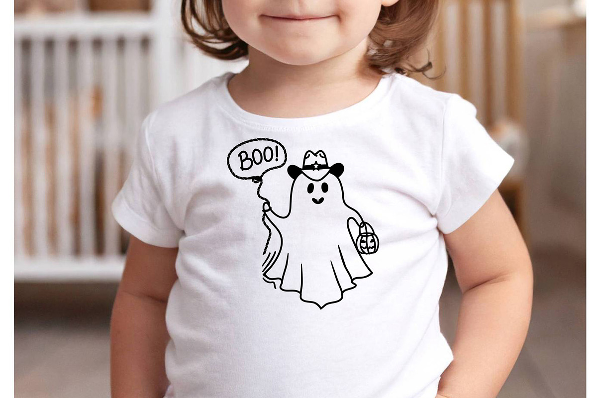 Boo Y'all Halloween Cowboy clipart, a Graphic by TanchaArt (Photo 4 of 6)