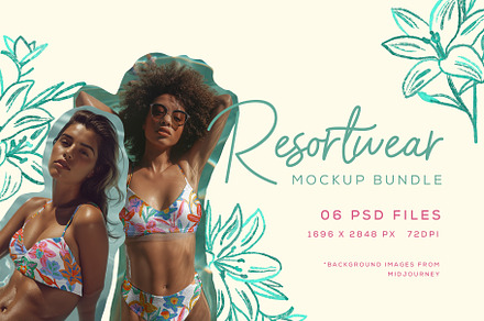 Resortwear mockup bundle - 06 psds, an Apparel Mockup by Apparel Mockups