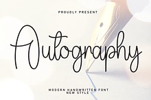 Autography | Script Font