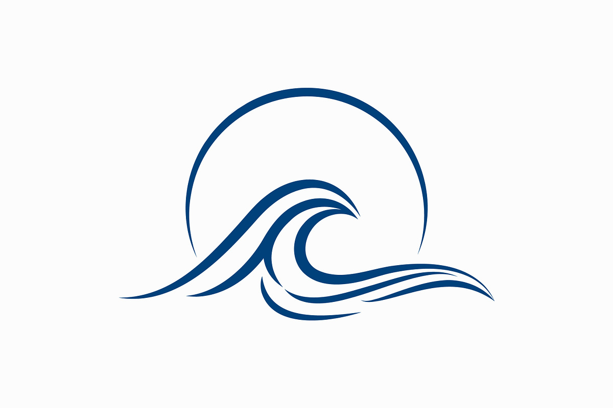 Wave Sun Logo Beach and Surf Brands, a Branding & Logo Template by Signatoro (Photo 1 of 3)