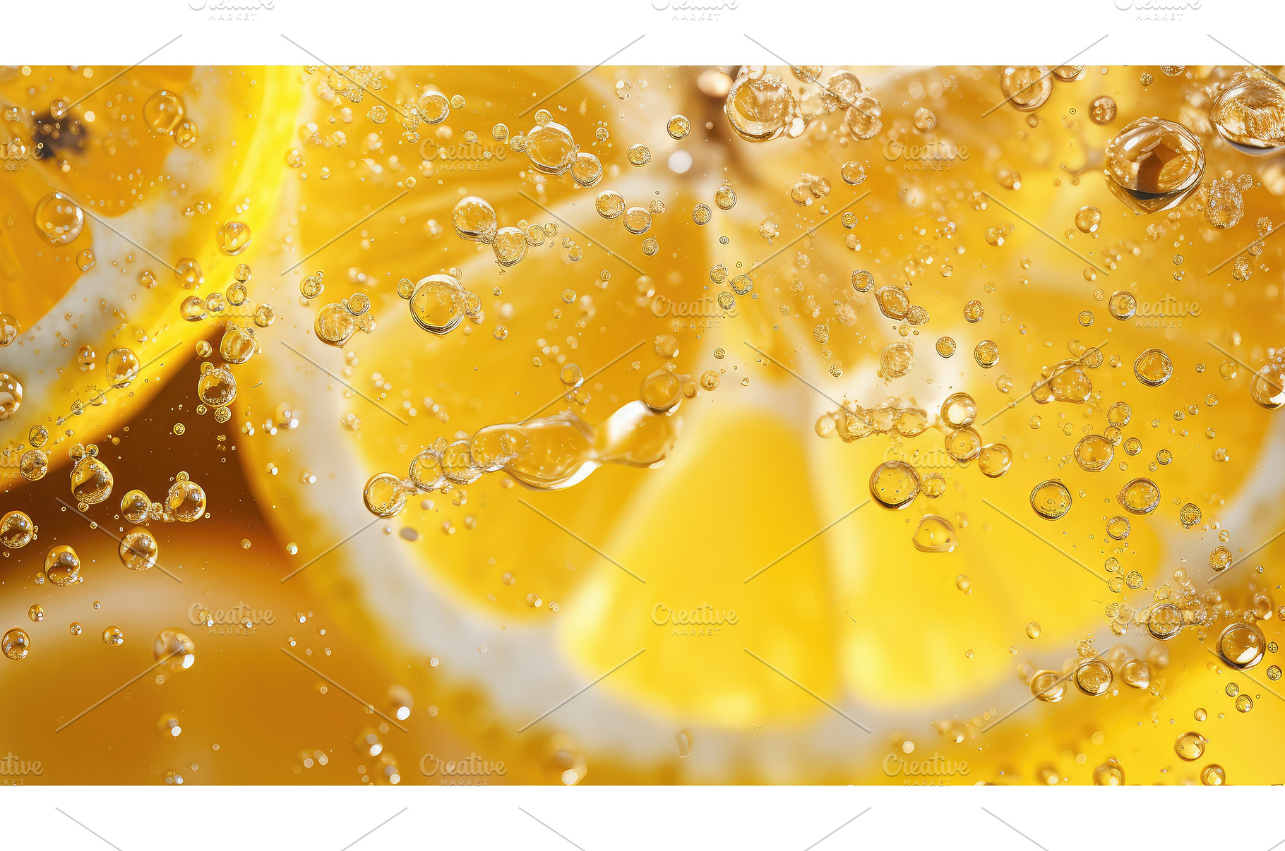 citrus yellow drops ai generated, a Food & Drink Photo by pikepicture