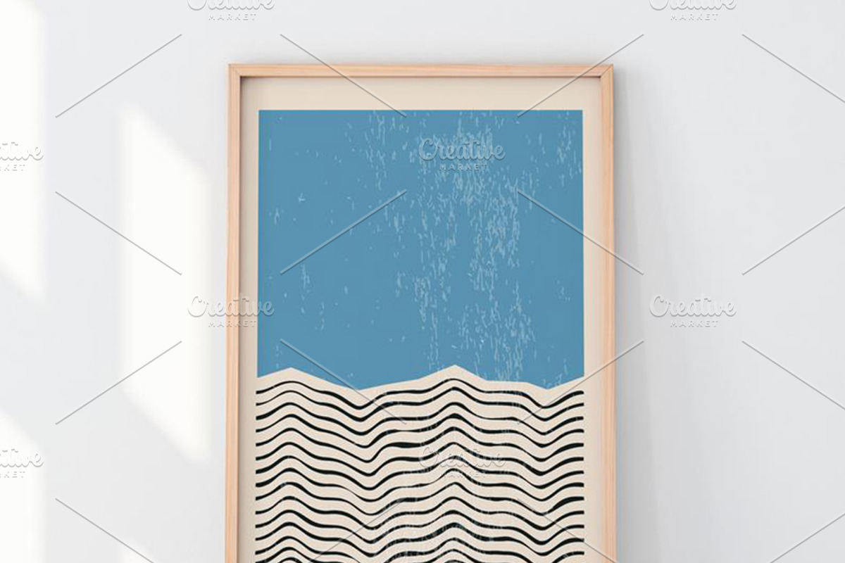 Geometric Printable Wall Art Prints, a Background Graphic by C Design Studio (Photo 11 of 17)