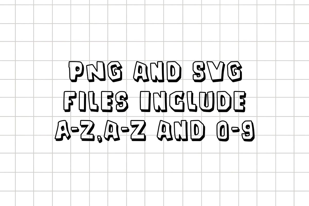 Baal Shadow OTF PNG SVG, a Symbol Font by DREAMs Soul G. (Photo 4 of 4)