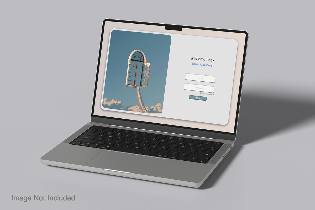 Macbook Mockup Set | 25 PSD files, a Mac Mockup by rahmatmoscae (Photo 21 of 26)