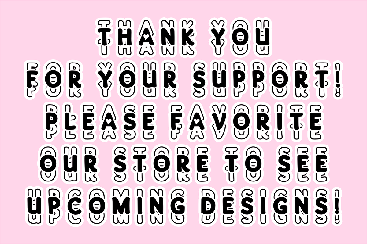Hearts – Sweet & Playful Font, a Font by KiddoGlyphs Studio (Photo 6 of 6)