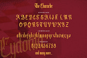 Cydonia - The Blackletter Font, a Blackletter Font by edukka (Thumbnail 4 of 10)
