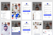 MeetOn Video Conference Dekstop App, an UI Kit Template by Lumina_ui_ux202 (Thumbnail 4 of 7)