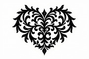 Romantic Lace Heart Clipart, an Illustration by Artivon (Thumbnail 19 of 21)