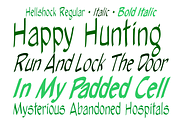 Hellshock, a Font by Comicraft Fonts (Thumbnail 2 of 2)