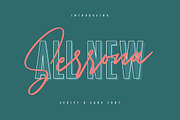 Serrona Script Font Duo, a Script Font by Maulana Creative (Thumbnail 1 of 5)