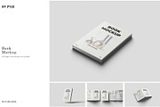 Book Mockup, a Books & Magazine Mockup by scribrostudio (Thumbnail 1 of 10)