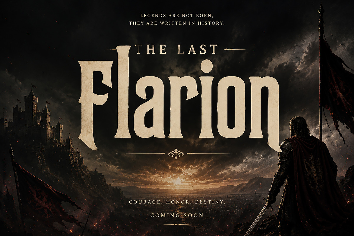 Flarion, a Blackletter Font by Wow Magic (Photo 2 of 4)