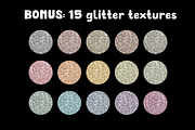Glitter & Sparkle 1.0 for Procreate, a Brush Add-On by Design av MAD (Thumbnail 7 of 10)