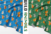 Wild Animals, a Pattern Graphic by Alona Savchuk (Thumbnail 8 of 9)