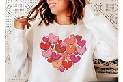Valentine Heart Brushstroke Png,, an Illustration by Designking (Thumbnail 6 of 6)