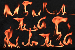 Fire Flames Brushes