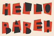 Minimal Paper Cut Collage Alphabet, an Object Graphic by C Design Studio (Thumbnail 6 of 8)