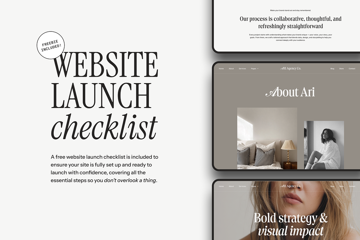 Ari Wordpress Template preview 6