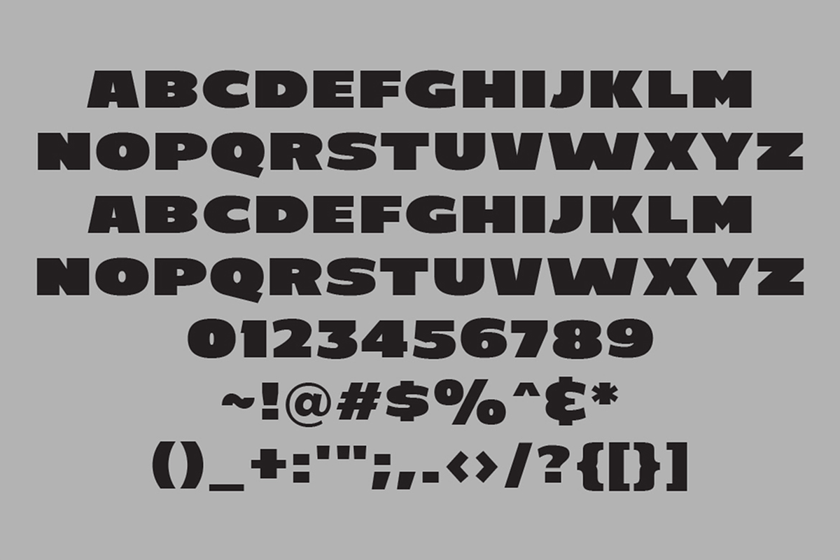 C800 Extended – Bold Sans Fonts, a Font by Konstantine Studio (Photo 4 of 6)