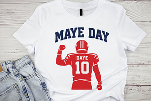 Drake Maye New England Football PNG, a Graphic by Vector Portal