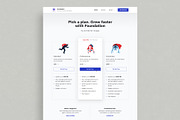 Bootstrap Landing Page HTML Template, a Landing Page Template by Nice, Very Nice (Thumbnail 6 of 7)