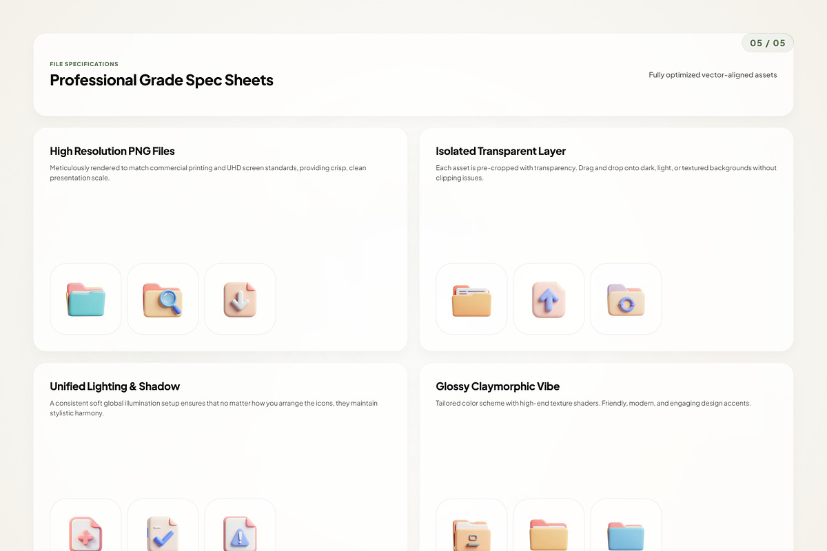 3D File & Folder Icons, an Emoji Icon by River Visual (Photo 5 of 5)