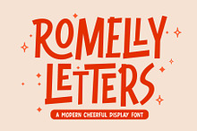 Romelly Letters - Playful Font