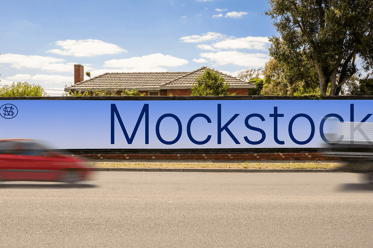 Roadside Property Hoarding Mockup, an Advertising Mockup by mockstock (Photo 3 of 3)