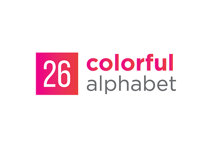 Colorful Vector Alphabet