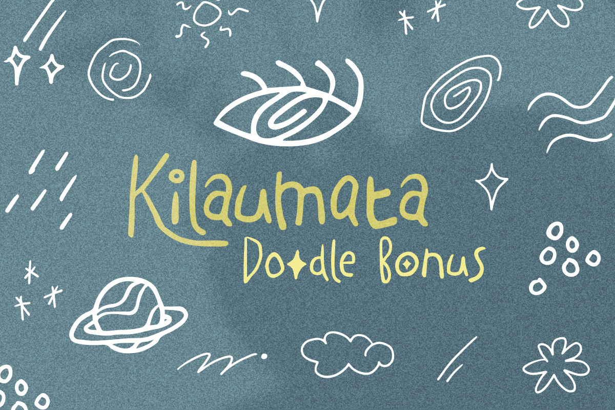 Kilaumata Girly Handwrititen, a Handwritten Font by Sloulyfe (Photo 10 of 10)