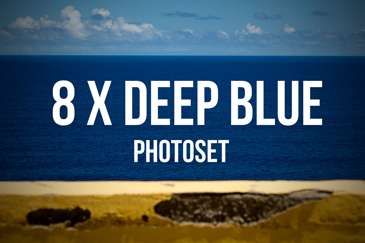 8 x Deep Blue Photoset, a Templates & Theme by Magic Mint (Photo 1 of 3)