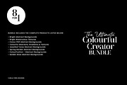 Ultimate Colourful Creator Bundle, a Background Graphic by Carla Fern Designs (Thumbnail 4 of 4)