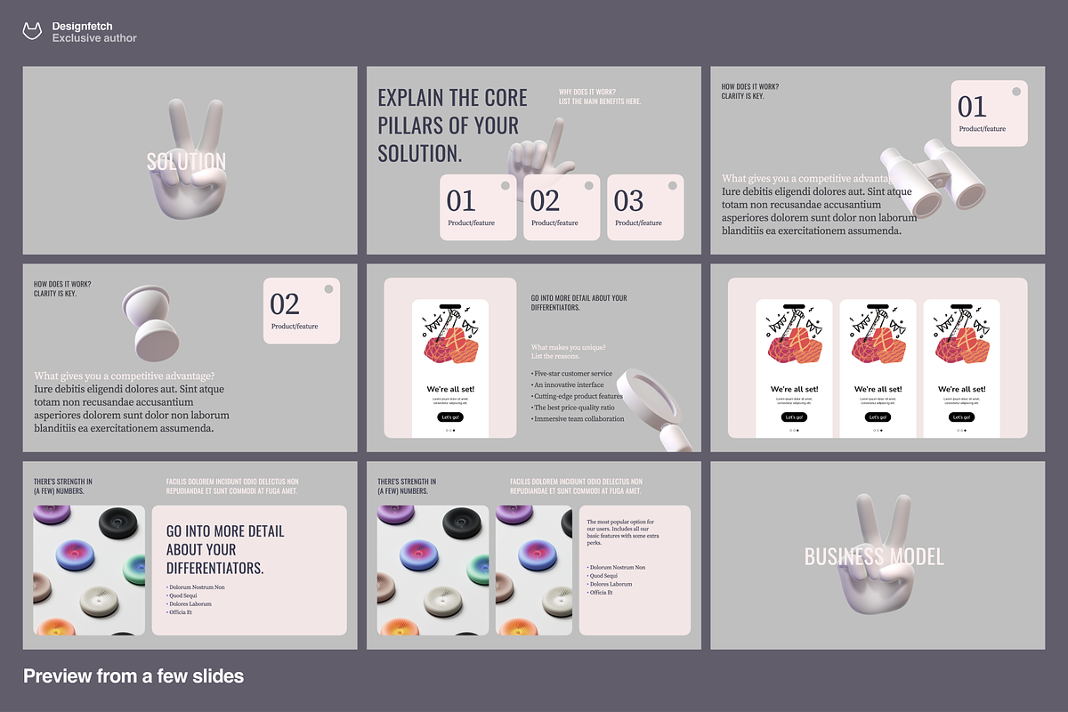 Investment Proposal Pitch, a Presentation Template by Oday Noon (Photo 3 of 10)