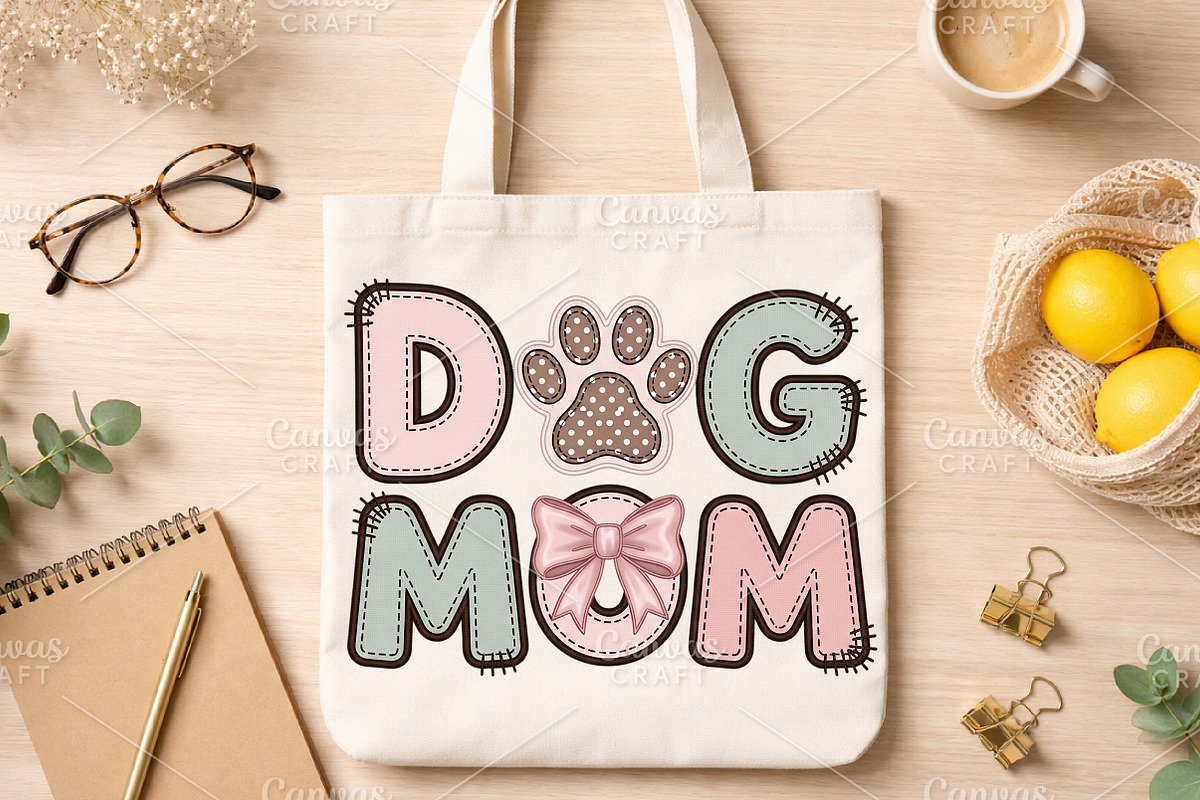 Dog Mom PNG Sublimation PNG, an Illustration by Canvas Craft (Photo 5 of 6)