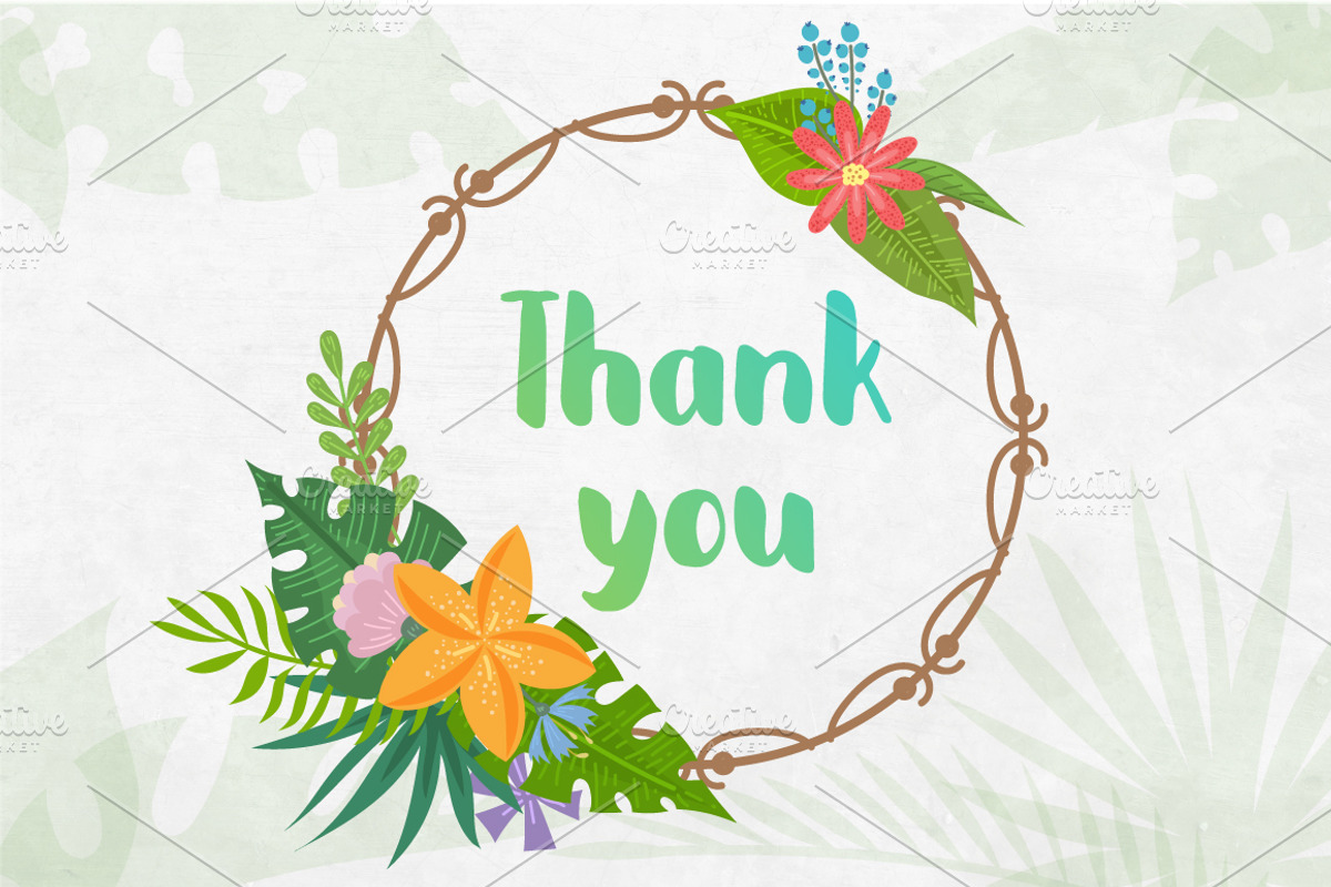 Tropical Summer - clipart collection, an Object Graphic by DruZhi Art (Photo 7 of 7)