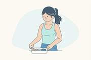 The Health Shift Illustration, an Object Graphic by Jump Studio (Thumbnail 7 of 12)