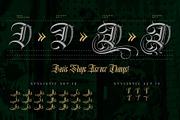 Black Famous Typeface, a Blackletter Font by alit design (Thumbnail 16 of 20)