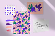 Figs pattern collection, a Pattern Graphic by Yamurchik (Thumbnail 8 of 13)