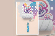 GENX- Gradient Compositions Toolkit, a Texture Graphic by Polar Vectors (Thumbnail 28 of 29)