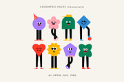 Geometric Faces, an Object Graphic by Léo Alexandre (Thumbnail 3 of 10)