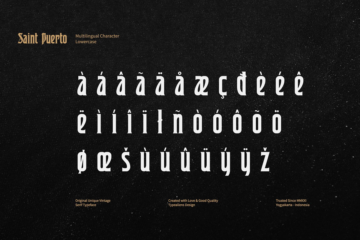 Saint Puerto, a Serif Font by ilhamtaro (Photo 11 of 12)