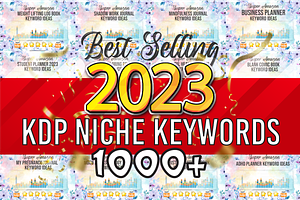 1000+ KDP NICHE Keywords For 2023