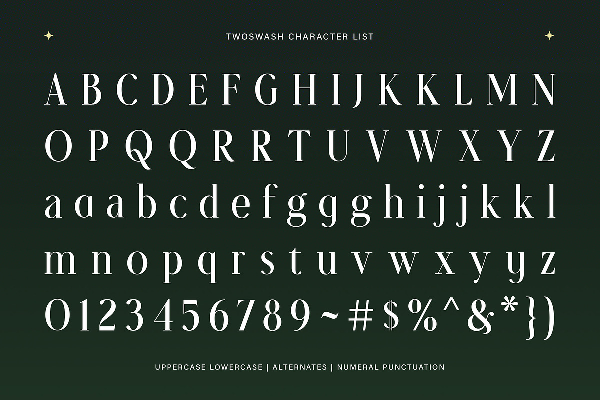 Twoswash - Beauty Elegant Serif, a Serif Font by Typia Nesia (Photo 10 of 11)