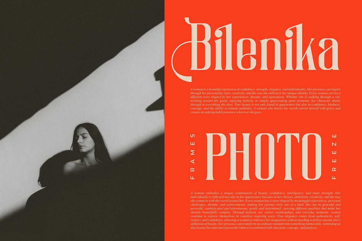 Riledaz || Condensed Serif Font, a Serif Font by Ermedia Studio (Photo 2 of 10)